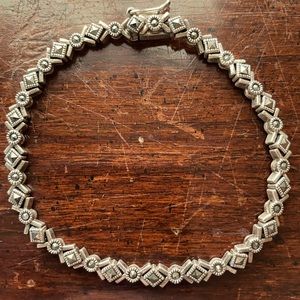 Sterling silver 7” bracelet